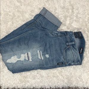 Ripped silver jeans w31/31
